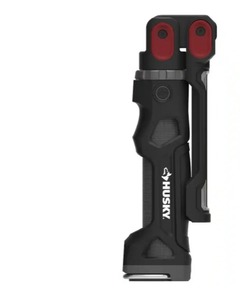 lot 1105 image: Husky 1200 Lumens Rechargeable LED Inspection Flip Flashlight with UV