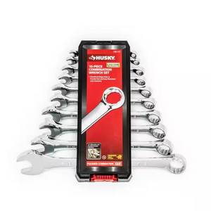 lot 1111 image: Husky SAE Combination Wrench Set (10-Piece)