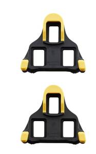 lot 287 image: SHIMANO SPD-SL Cleat Set 6-Degree Float Type SM-SH11 - Retail $20