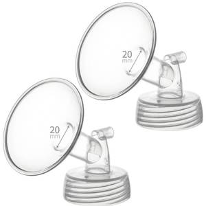 lot 289 image: Belmikal 20mm Flange Compatible with Spectra S2 S1 9 Plus Ameda MYA Motif Luna Cimilre Breastpumps Replacement to Spectra Pump Parts Breast Flange. Compatible with Spectra PartsAccessories - Retail $16