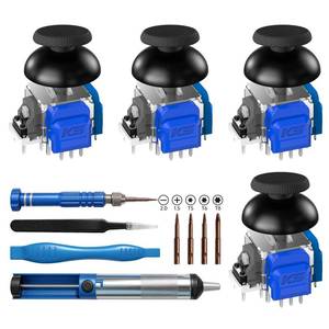 lot 318 image: BRONAL TMR Joystick Replacement for PS5 DualSense & Edge Controller(4-Pack) - Retail $26