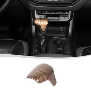 lot 377 image: Voodonala for Chevy Colorado 2014-2022 Gear Shifter Knob Cover Compatible with Chevrolet Colorado 2014-2022(ABS,Wood Color) - Retail $26,924