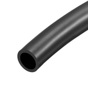 lot 422 image: uxcell Lubricating Oil Hose, 10mm ID x 14mm OD 3.3ft Rubber Water Hose Tubing Black - Retail $9