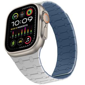 lot 501 image: ZZDZZ Magnetic Band for Apple Watch Bands 4244454649mm Men Women - Retail $19