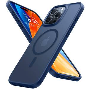 lot 531 image: TORRAS Magnetic Shockproof for iPhone 16 Pro Max Case, Fit for MagSafe Blue - Retail $25