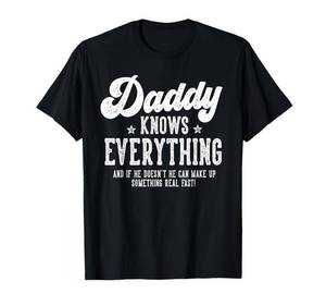 lot 532 image: Funny Daddy Gag Gifts for Birthday Fathers Day Daddy T-Shirt XL - Retail $20