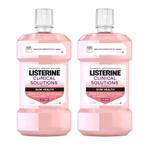 lot 47349 image: Listerine Clinical Solutions Gum Health Mouthwash, 33.8 fl.oz1L x 2 - Retail $22