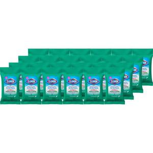 lot 47364 image: Clorox Disinfecting Wipes To Go Pack, Bleach Free, Fresh Scent, 9 Count, Pack of 16 - Retail $21