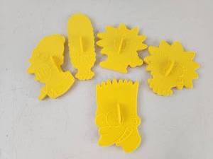 lot 199 image: Vintage The Simpsons Cookie Cutters