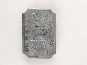 lot 226 image: Kansas Army National Guard Belt Buckle