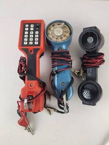 lot 273 image: Lot of 3 Vintage Lineman Phones