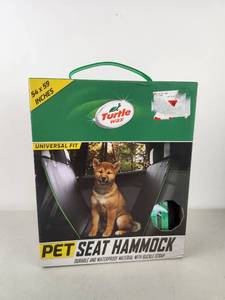 lot 297 image: Turtle Wax Pet Seat Hammock 54 x 59 Inches Universal Fit New