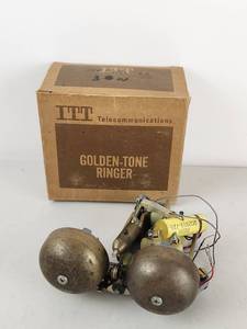 lot 321 image: ITT Telecommunications Golden-Tone Ringer