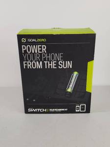 lot 323 image: Goal Zero Switch 8 Solar Recharging Kit Nomad 3.5 Solar Panel