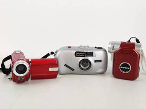lot 339 image: COBRA, Quickshot DI-4410, AIPTEK Lot of 3 Digital Cameras and Camcorders
