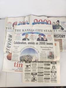 lot 352 image: Y2K The Kansas City Star Newspaper Collection