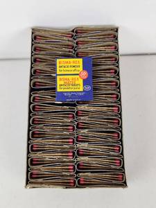 lot 364 image: Vintage Advertising Matches Bisma-Rex Antacid Powder and Tablets United Drug Company