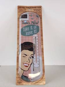 lot 388 image: Countryside Products Metal Thermometer