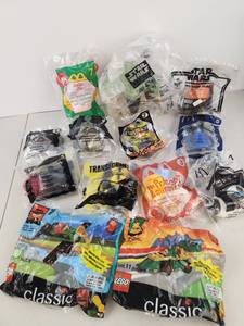 lot 486 image: McDonalds Happy Meal Toys Lot Star Wars Transformers TMNT LEGO Vintage to Now