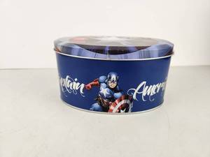 lot 501 image: Captain America Mens T-Shirt XL with Storage Tin
