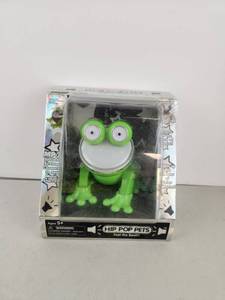 lot 502 image: Hip Pop Pets Green Frog Interactive Dancing Speaker Toy
