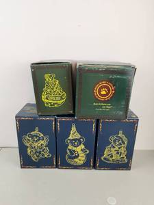 lot 547 image: Boyds Bears 5-Piece Lot in Box