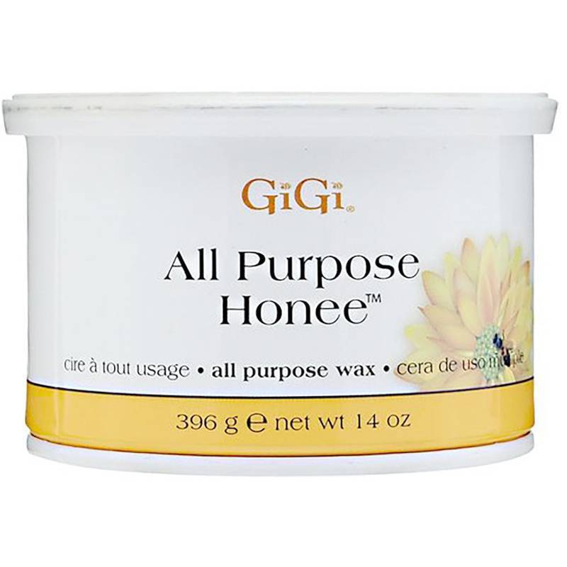 lot 347 image: GiGi Honee Hair Removal Soft Wax  All Purpose Wax for Face  Body  & Bikini  14 oz