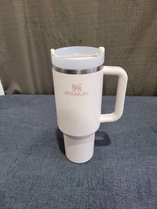 lot 801 image: Stanley Insulated Travel Mug with Handle and Lid