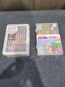 lot 823 image: Friendship Bracelet Bead Kit and Rainbow Dreams Bead Kit Lot