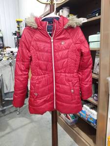 lot 859 image: Tommy Hilfiger Puffer Jacket Red XL