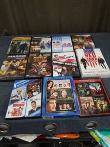 lot 892 image: DVD Movie Collection Lot 11 Titles Action Drama Spy Westerns