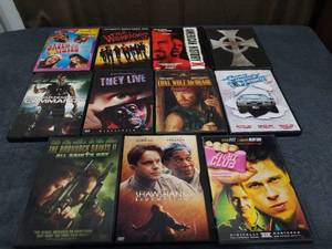lot 895 image: DVD Movies Lot 11Films Action Drama Thriller