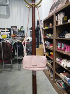 lot 903 image: Juicy Couture Pink  Shoulder Bag with Bow Detail