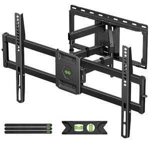 lot 908 image: USX Mount Full Motion TV Wall Mount for Most 42-90 TV Holds up to 132lbs