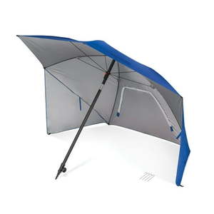 lot 925 image: Blue Sport-Brella Ultra 8  Portable All-Weather and Sun Umbrella with Carry Bag