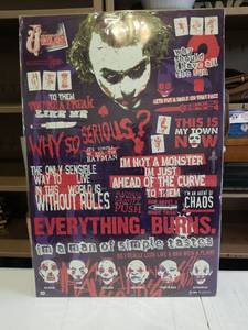 lot 936 image: Joker Quotographic Batman  Poster