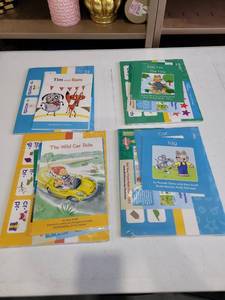 lot 947 image: Lot of 4 Childrens Picture Books Tim and Sam Pod Fox Cat Tag Wild Car Ride