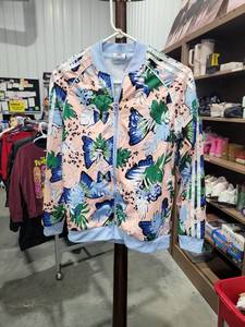 lot 953 image: adidas HER Studio London Floral Butterfly Zip Jacket Size Unknown