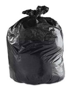 lot 11079 image: Revolution Bag 36x54in 2.75mil Contractor Bag Can Liner Black, 4 Rolls