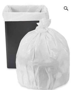 lot 11091 image: Revolution Bag 38x58in 1.25mil 60 Gallon Low Density Trash Liners, 4 Rolls