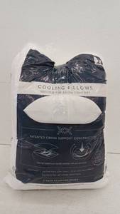 lot 11160 image: Charisma Cooling Pillows 2-Pack StandardQueen 20in x 28in