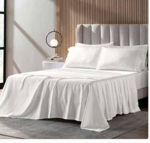 lot 11176 image: Slumber Chill 6-Piece Cooling Sheet Set Queen White