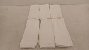 lot 11183 image: 6 Pack White Hand Towels