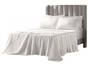 lot 11184 image: Slumber Chill Cooling Sheet Set, 6-Piece King, White