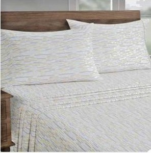 lot 11189 image: South Point Home Fashions Microfiber Twin Sheet Set