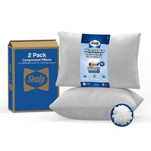 lot 11194 image: Sealy Standard Huggable Support 2 Pack