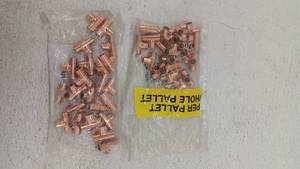 lot 11271 image: Jw Solder Copper Tee Fittings, 38in