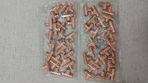 lot 11273 image: JW Solder, Copper Tee Fittings, 38in, 50 Pieces