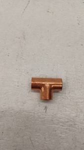 lot 11280 image: Copper Tee Fitting Plumbing Connector