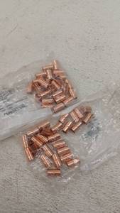 lot 11295 image: Jw Solder Copper Coupling with Rolled Stop CxC 14in 50pc